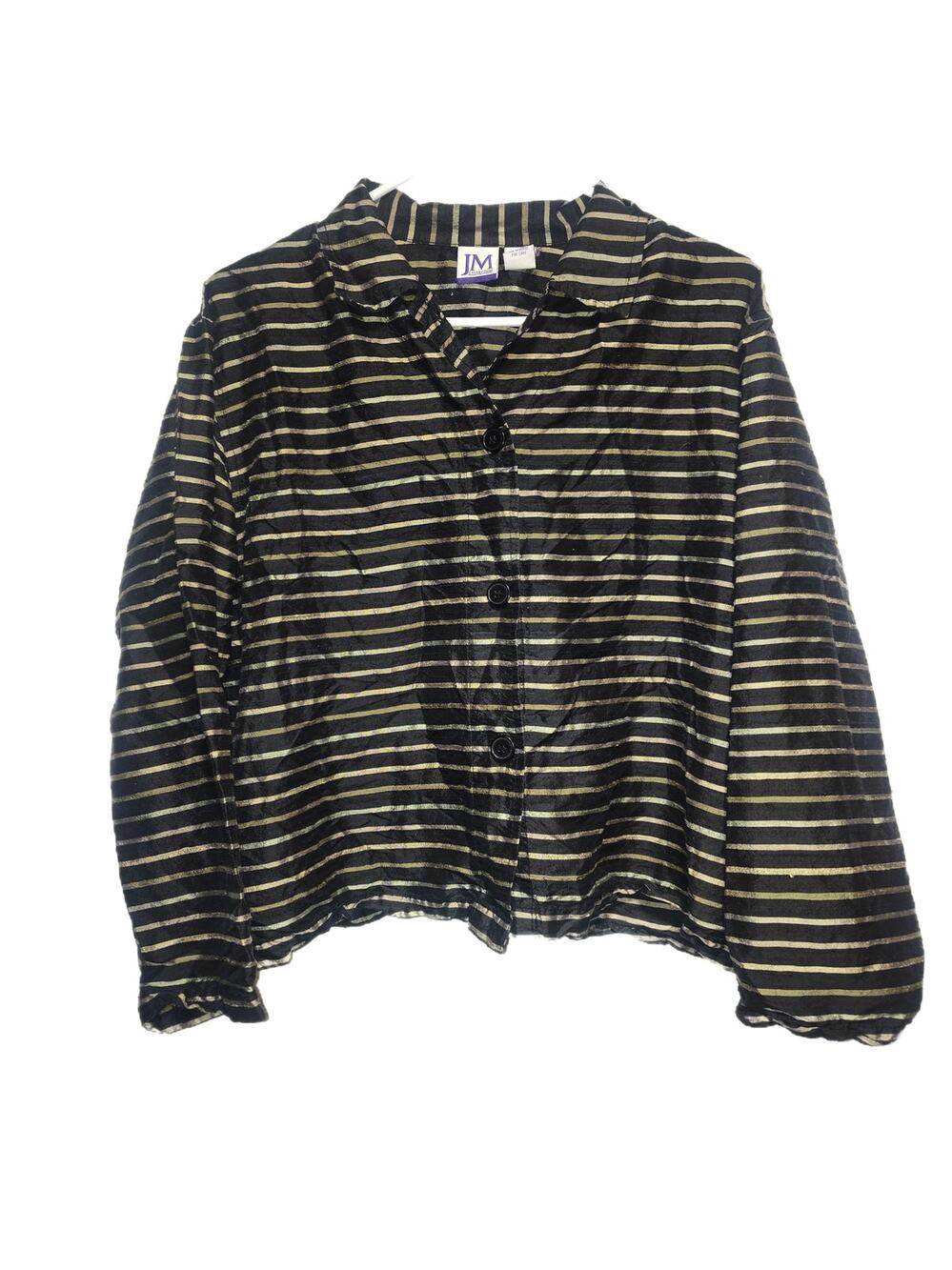 JM Collection Women's Button Up Shirt Size Large